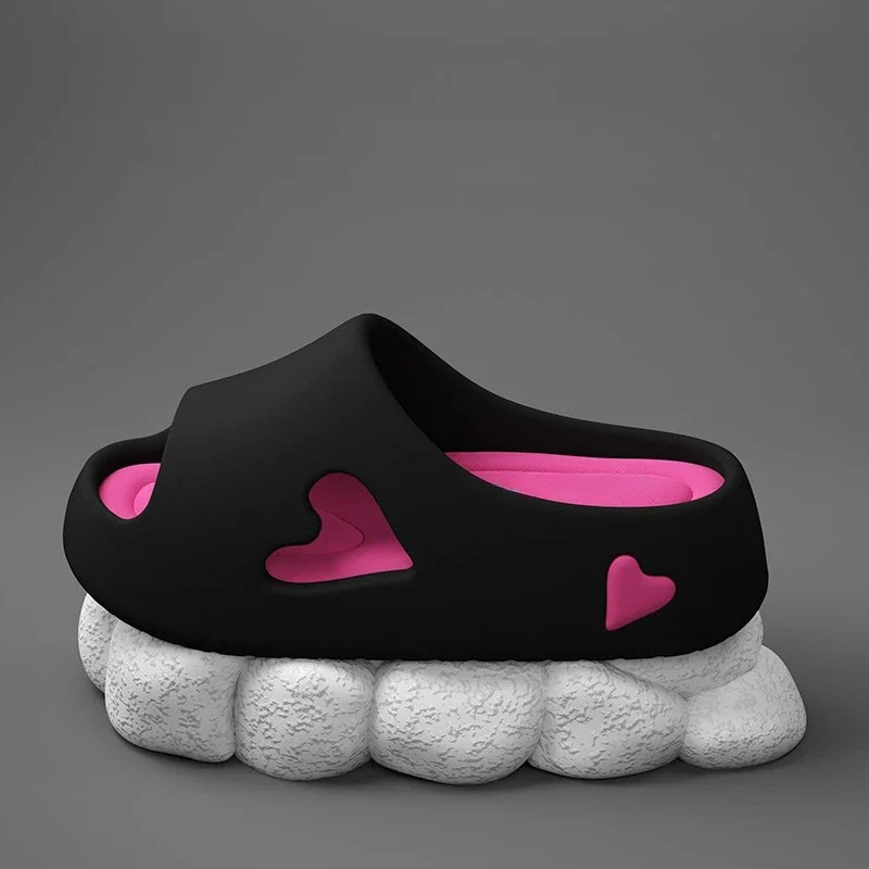 HEART | Cloud-Soft Flip Flops with Playful Heart Design