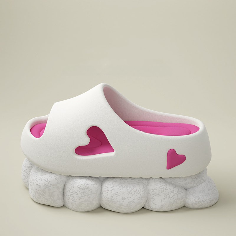 HEART | Cloud-Soft Flip Flops with Playful Heart Design