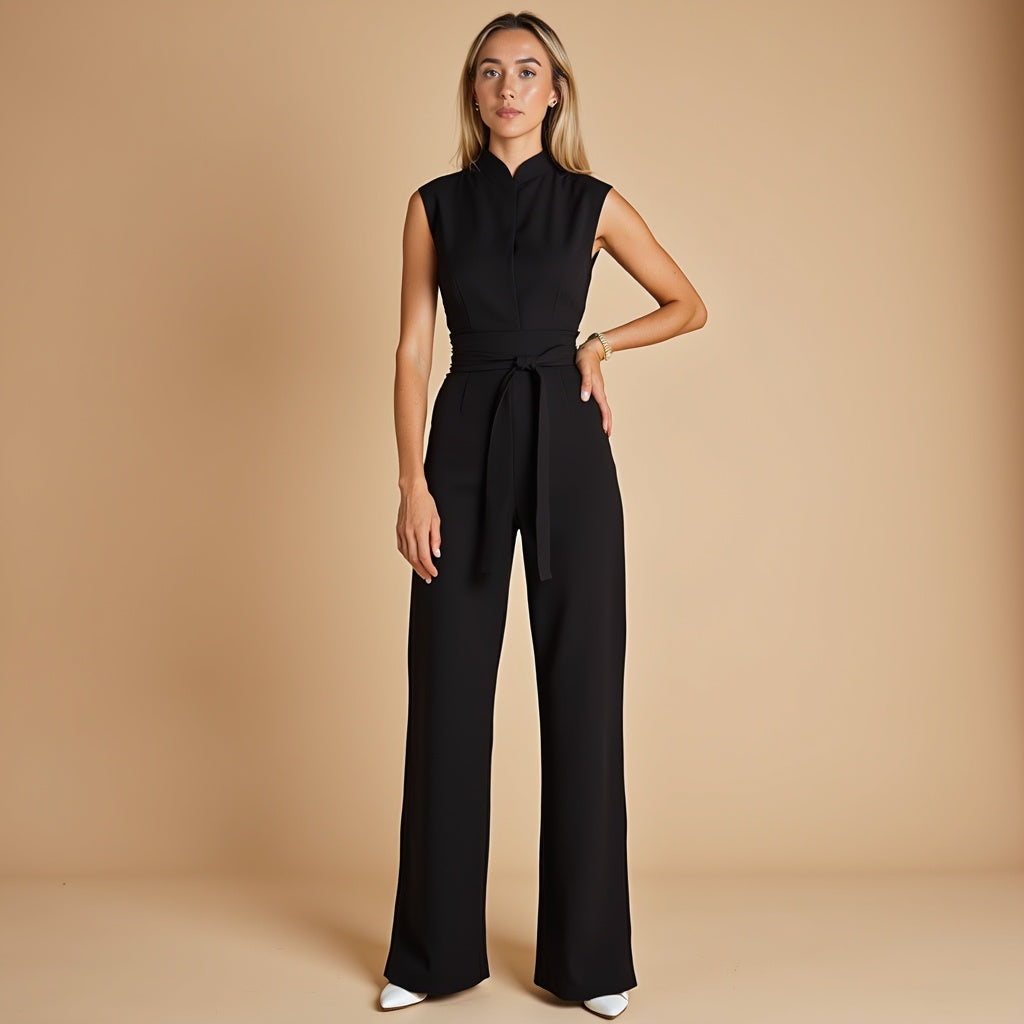 ROXY | Sleeveless jumpsuit with high neckline