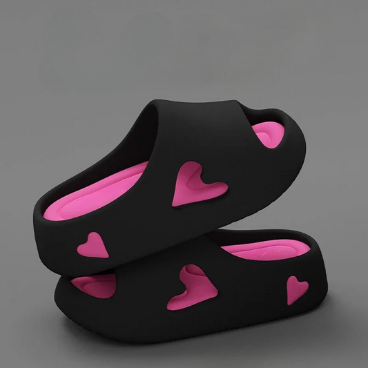 HEART | Cloud-Soft Flip Flops with Playful Heart Design