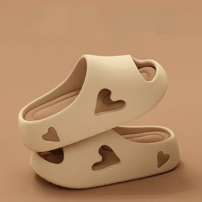 HEART | Cloud-Soft Flip Flops with Playful Heart Design