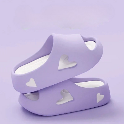 HEART | Cloud-Soft Flip Flops with Playful Heart Design